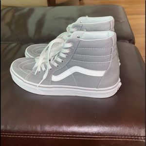 Grey High Top Vans
